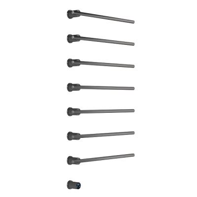 Maxonor MOOD Электрический полотенцесушитель 1105х600 PL-TRE08BR7-9 (60) Матовый графит от интернет-магазина Purezza 