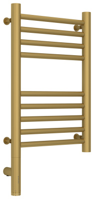 Сунержа Богема 3.0 прямая Электрический полотенцесушитель 500х300 Матовое золото от интернет-магазина Purezza 