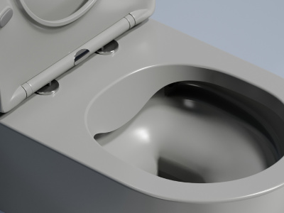 Ceramicanova Modena Rimless Подвесной унитаз CN6063MH Антрацит матовый от интернет-магазина Purezza 