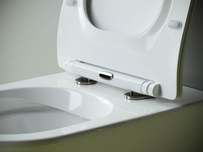 Ceramicanova Metropol Rimless Напольный приставной унитаз CN4004 Белый от интернет-магазина Purezza 