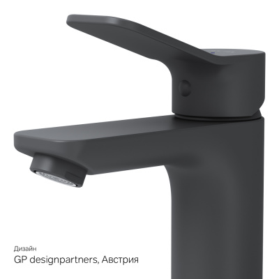 AM.PM X-Joy Смеситель для раковины F85A02122 Черный от интернет-магазина Purezza 