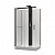 Black&White G8708 душевая кабина с чёрным профилем 110х80 от интернет-магазина Purezza 