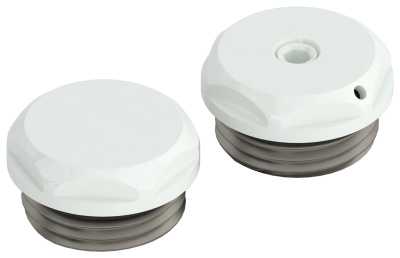Сунержа Спускной клапан / Заглушка (d 25 мм / G 1/2" НР / 2 шт.) 9003-1201-0000 Сигнальный белый от интернет-магазина Purezza 