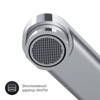 AM.PM X-Joy Смеситель для ванны и душа с длинным изливом F85A90000 от интернет-магазина Purezza 