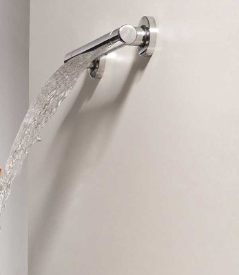BOSSINI CASCATA WALL Верхний душ настенный поворотный I00271F.030 от интернет-магазина Purezza 