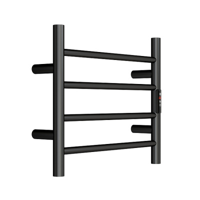 Maxonor IDEAL Электрический полотенцесушитель 350х500 PL-TRE10SS4-7 (50) Матовый черный от интернет-магазина Purezza 