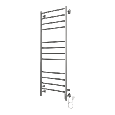 Terminus Аврора П12 Электрический полотенцесушитель 1250х500 4670078544377 Нержавеющая сталь от интернет-магазина Purezza 