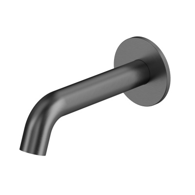 Whitecross Излив для ванны настенный 164 мм Y1201GM Оружейная сталь от интернет-магазина Purezza 