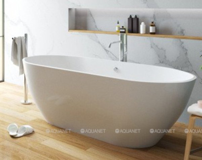 Aquanet Family Stone Ванна из искусственного камня 180х80х58 AQ-00332888 от интернет-магазина Purezza 