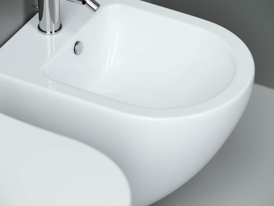 Ceramicanova Metropol Подвесное биде CN4003 Белый от интернет-магазина Purezza 
