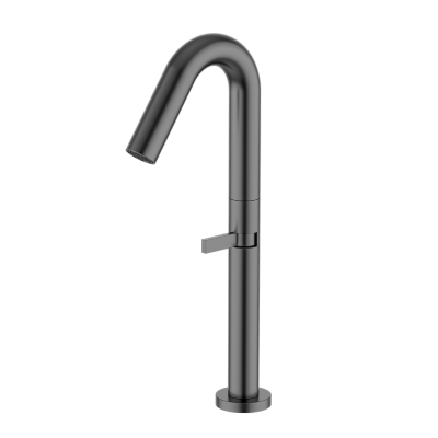 Knotlor Elixir Смеситель для накладной раковины SS-31/GM Вороненая сталь от интернет-магазина Purezza 