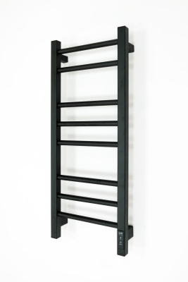 Grois Nex Электрический полотенцесушитель GR112 30х80 П8 9005 U Черный от интернет-магазина Purezza 