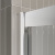 Belbagno LUCE-BF-1 душевая дверь в нишу, ширина 100/120/130/140/150 см, цвет профиля хром, прозрачное стекло от интернет-магазина Purezza 