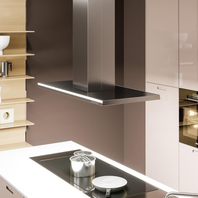 Falmec LUMEN IS STEEL 120 Вытяжка 1200 мм из нержавеющей стали, CLUI20.E0P1#NEUI491F от интернет-магазина Purezza 