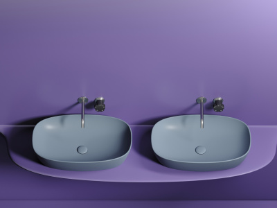 Ceramicanova Element Умывальник накладная чаша овальная 60х38 CN6049MHL Серо-голубой матовый от интернет-магазина Purezza 