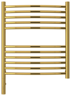Сунержа Богема 3.0 выгнутая Электрический полотенцесушитель 600х500 Золото от интернет-магазина Purezza 