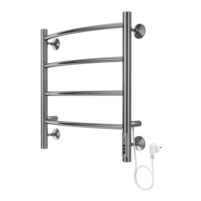 Terminus Классик П4 Электрический полотенцесушитель 550х500 4670078544483 Нержавеющая сталь от интернет-магазина Purezza 