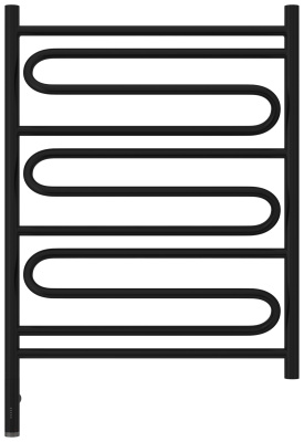Сунержа Элегия 3.0 Электрический полотенцесушитель 800х600 Матовый черный от интернет-магазина Purezza 
