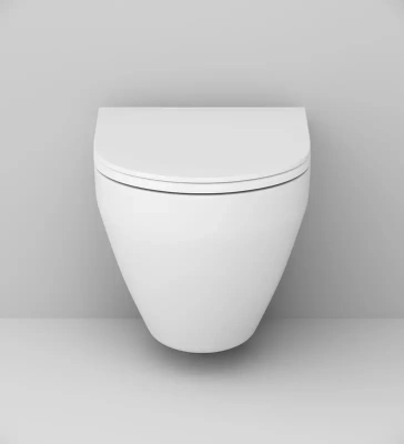 AM.PM Spirit V 2.0 Подвесной унитаз FlashClean, крышка микролифт C701700SC Белый от интернет-магазина Purezza 