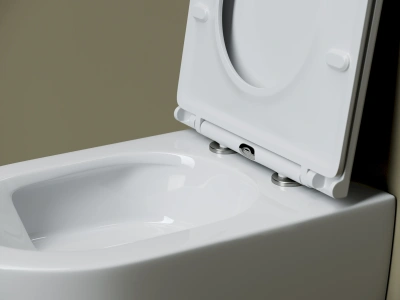 Ceramicanova Амато (Amato) Унитаз подвесной торнадо, с сиденьем микролифт, белый. арт. CN4013T от интернет-магазина Purezza 