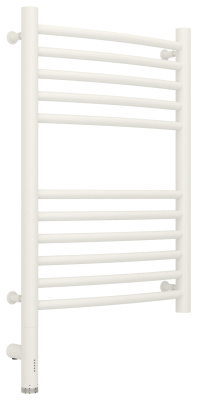 Сунержа Богема 3.0 выгнутая Электрический полотенцесушитель 600х400 Матовый белый от интернет-магазина Purezza 