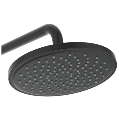 Ideal Standard IDEALRAIN CERAFINE O Душевая система в комплекте с настенным смесителем BC525XG Матовый черный от интернет-магазина Purezza 