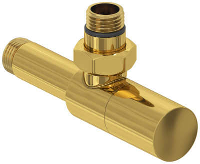 Сунержа Вентиль угловой цилиндр G 1/2" НР х G 1/2" НР 03-1400-1212 Золото от интернет-магазина Purezza 