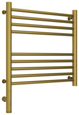 Сунержа Богема 3.0 прямая Электрический полотенцесушитель 500х500 Состаренная латунь от интернет-магазина Purezza 