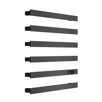 Maxonor TONE Электрический полотенцесушитель 640х600 PL-TRE09SS6-9 (60) Матовый графит от интернет-магазина Purezza 