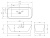 ABBER Акриловая ванна 160x75x58 AB9331-1.6 L интернет-магазин Purezza ABBER Акриловая ванна 160x75x58 AB9331-1.6 L от интернет-магазина Purezza