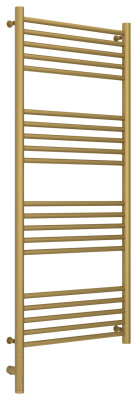 Сунержа Богема 3.0 прямая Электрический полотенцесушитель 1200х500 Матовое золото от интернет-магазина Purezza 