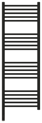 Сунержа Богема 3.0 прямая Электрический полотенцесушитель 1200х400 Матовый черный от интернет-магазина Purezza 