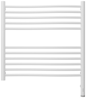 Сунержа Флюид 3.0 Электрический полотенцесушитель 600х600 Матовый белый от интернет-магазина Purezza 