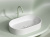 Ceramicanova Element Умывальник чаша накладная овальная 60.8х38.5 CN6048MW Белый матовый от интернет-магазина Purezza 