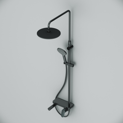 AM.PM Like Душевая система F0780722 Черный от интернет-магазина Purezza 