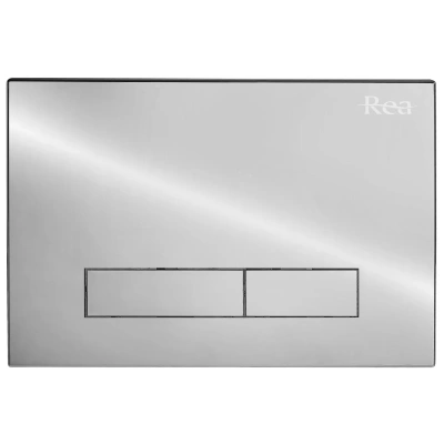 Rea H Chrom Кнопка для инсталляции REA-E5691 Хром матовый от интернет-магазина Purezza 