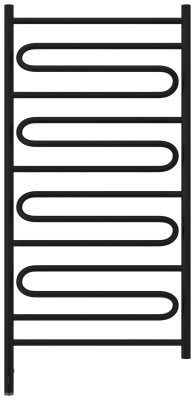 Сунержа Элегия 3.0 Электрический полотенцесушитель 1200х600 Матовый черный от интернет-магазина Purezza 