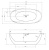 ABBER Акриловая ванна 170x80x60 AB9285 от интернет-магазина Purezza 