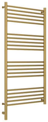 Сунержа Богема 3.0 прямая Электрический полотенцесушитель 1200х600 Матовое золото от интернет-магазина Purezza 