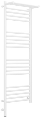 Сунержа Богема с полкой 3.0 Электрический полотенцесушитель 1200х400 Матовый белый от интернет-магазина Purezza 