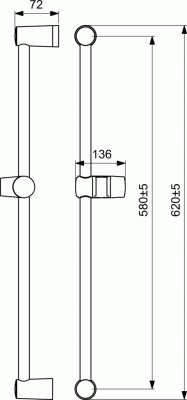 Ideal Standard BA379AA VIDIMA UNO Промо-комплект, состоящий из BA234AA + BA240AA + BA196AA от интернет-магазина Purezza 