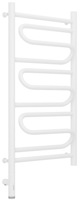 Сунержа Элегия 3.0 Электрический полотенцесушитель 800х400 Матовый белый от интернет-магазина Purezza 