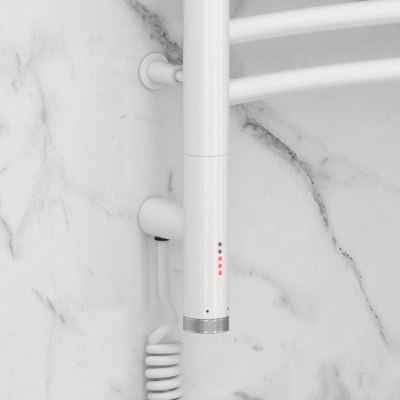 Сунержа Флюид 3.0 Электрический полотенцесушитель 1000х600 Белый от интернет-магазина Purezza 