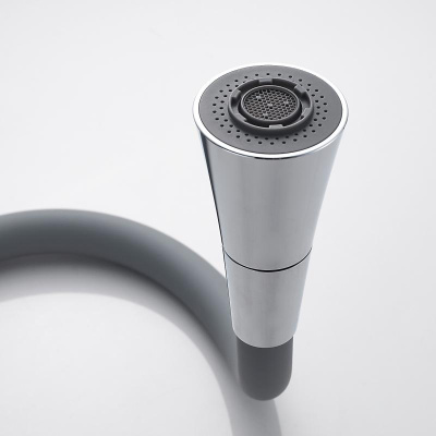 Shevanik Гибкий излив для смесителя S543-9 SC19 Хром/Серый от интернет-магазина Purezza 