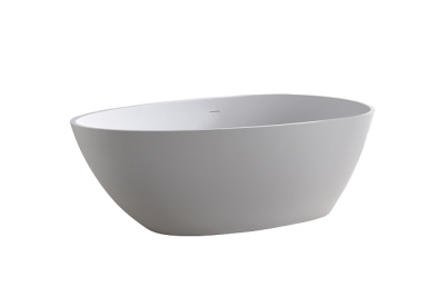 Maxonor ESPÍRITU Ванна из искусственного камня 1710х820х550 PL-BT2702 Белый матовый от интернет-магазина Purezza 