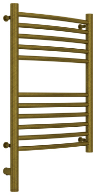 Сунержа Богема 3.0 выгнутая Электрический полотенцесушитель 600х400 Состаренная бронза от интернет-магазина Purezza 