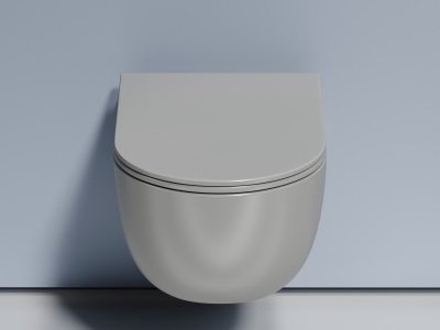 Ceramicanova Modena Rimless Подвесной унитаз CN6063MH Антрацит матовый от интернет-магазина Purezza 