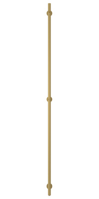 Сунержа Аскет Электрический полотенцесушитель 1650 032-0850-1650 Матовое золото от интернет-магазина Purezza 