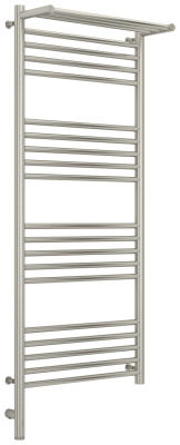 Сунержа Богема с полкой 3.0 Электрический полотенцесушитель 1200х500 Сатин от интернет-магазина Purezza 